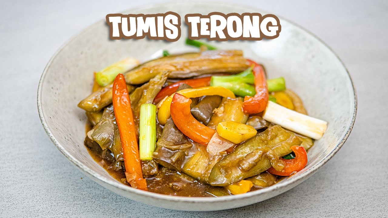 Ga Ribet Tinggal Campur ! Resep Tumis Terong Saus Tiram ( Masakan Rumahan )