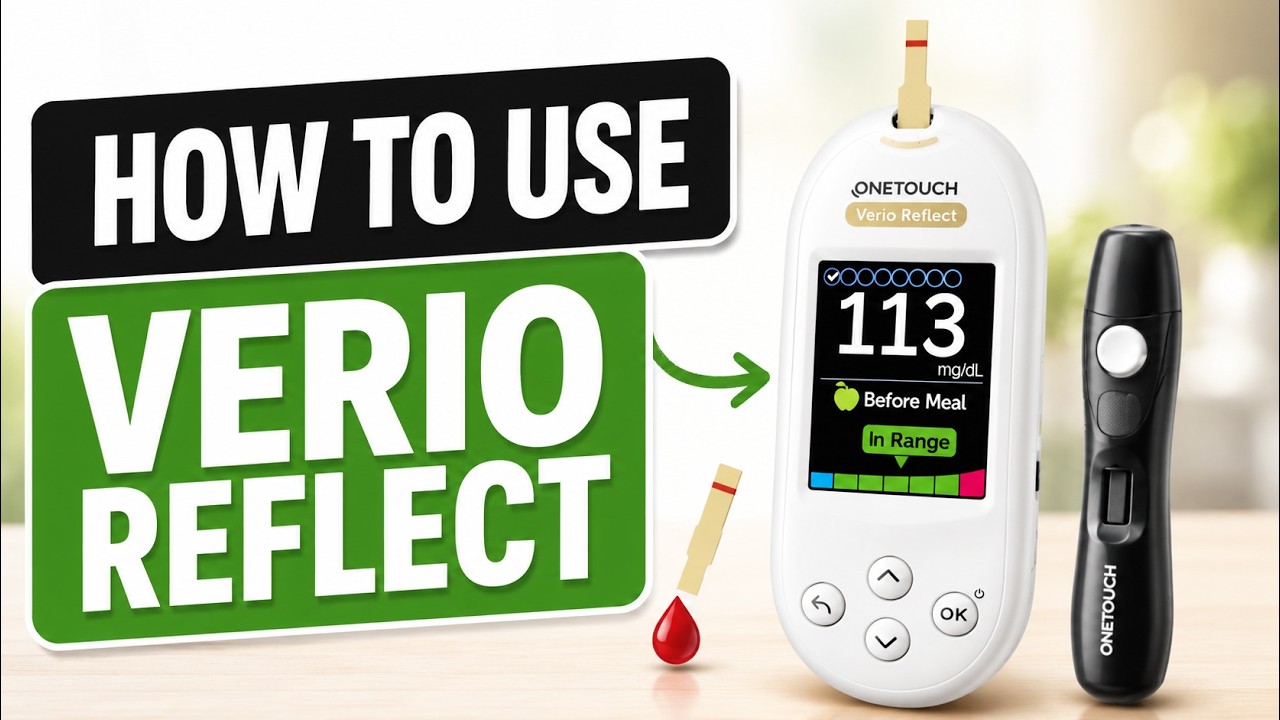 How to Use OneTouch Verio Reflect 💉 | Step-by-Step Glucose Meter Guide!