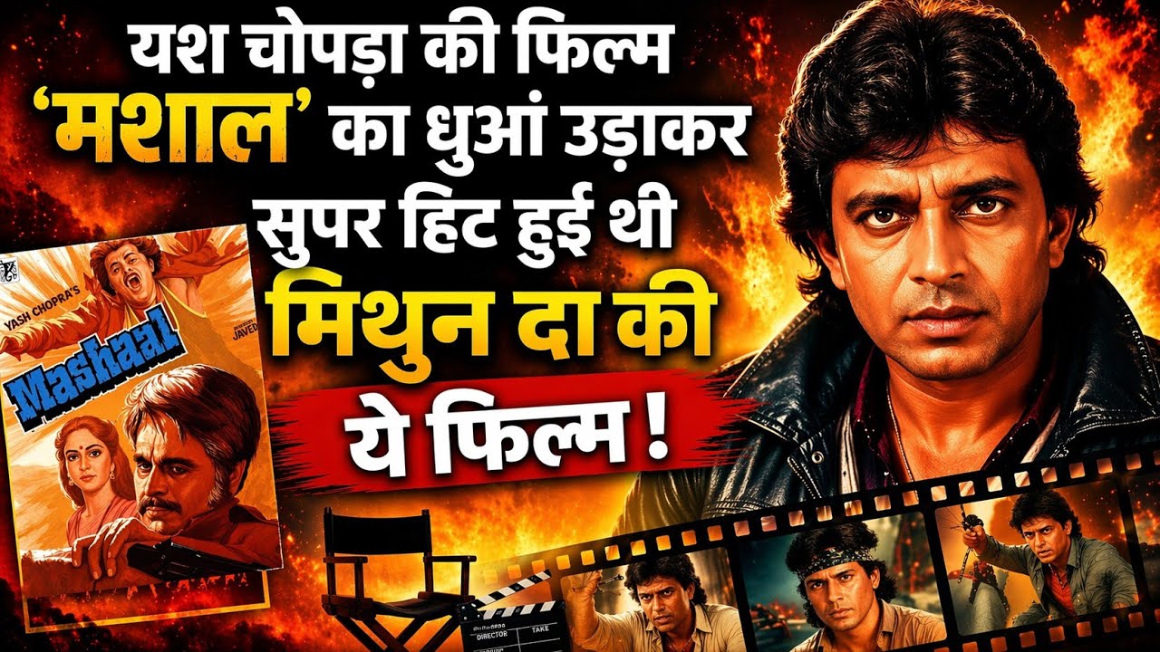 यश चोपड़ा की फिल्म 'मशाल' का धुआं उड़ाकर सुपर हिट हुई थी मिथुन दा की ये फिल्म | Mithun Chakraborty |