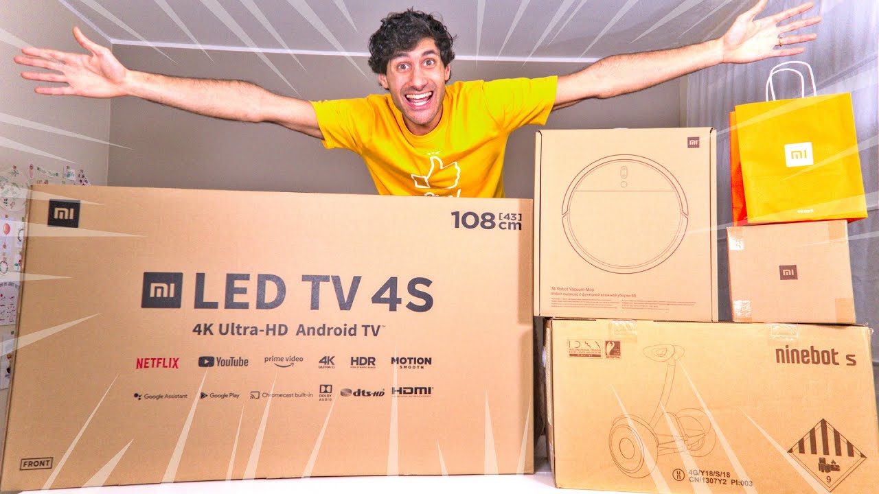 MEGA Unboxing de PROMOÇÕES 🔥 1º Aniversário Mi Store Portugal⚡🇵🇹