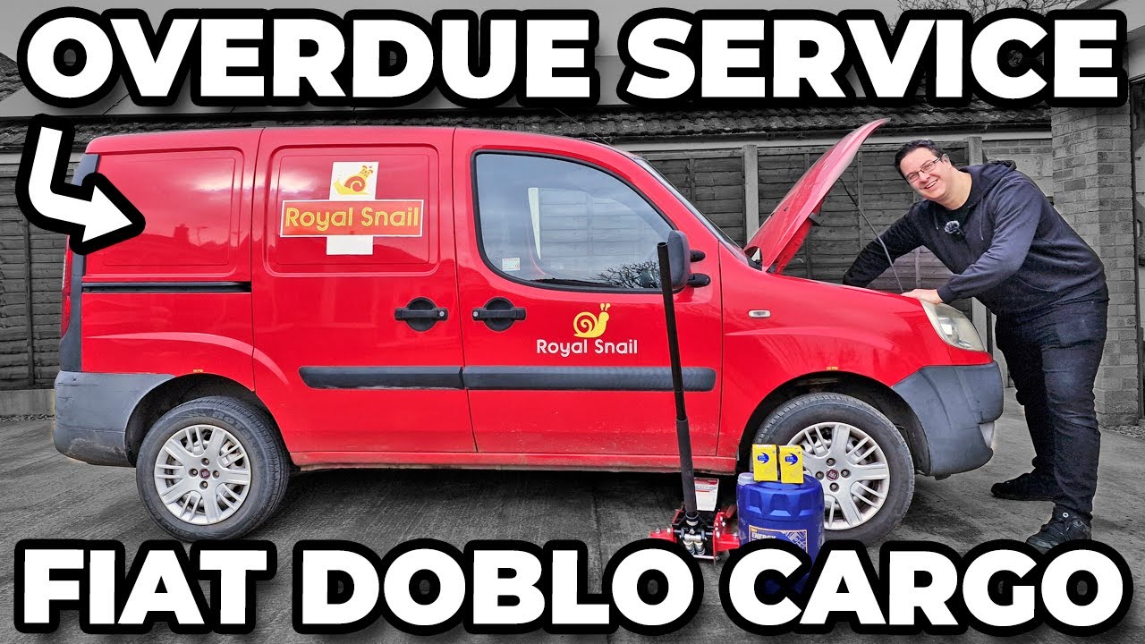 My Fiat Doblo Van Was Well Overdue A Service | Oil & Filter Change, Brake Service & More