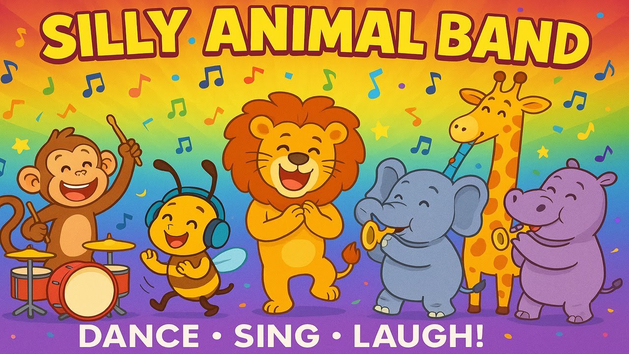 The Silly Animal Band &bull; Kinderlied mit Tieren zum Mitsingen & Tanzen
