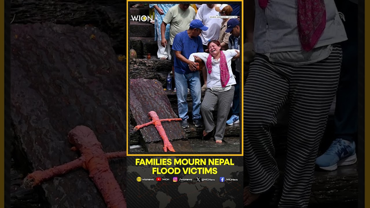 Nepal Floods: Families Perform Symbolic Funerals for Nepal Flood Victims | WION Shorts