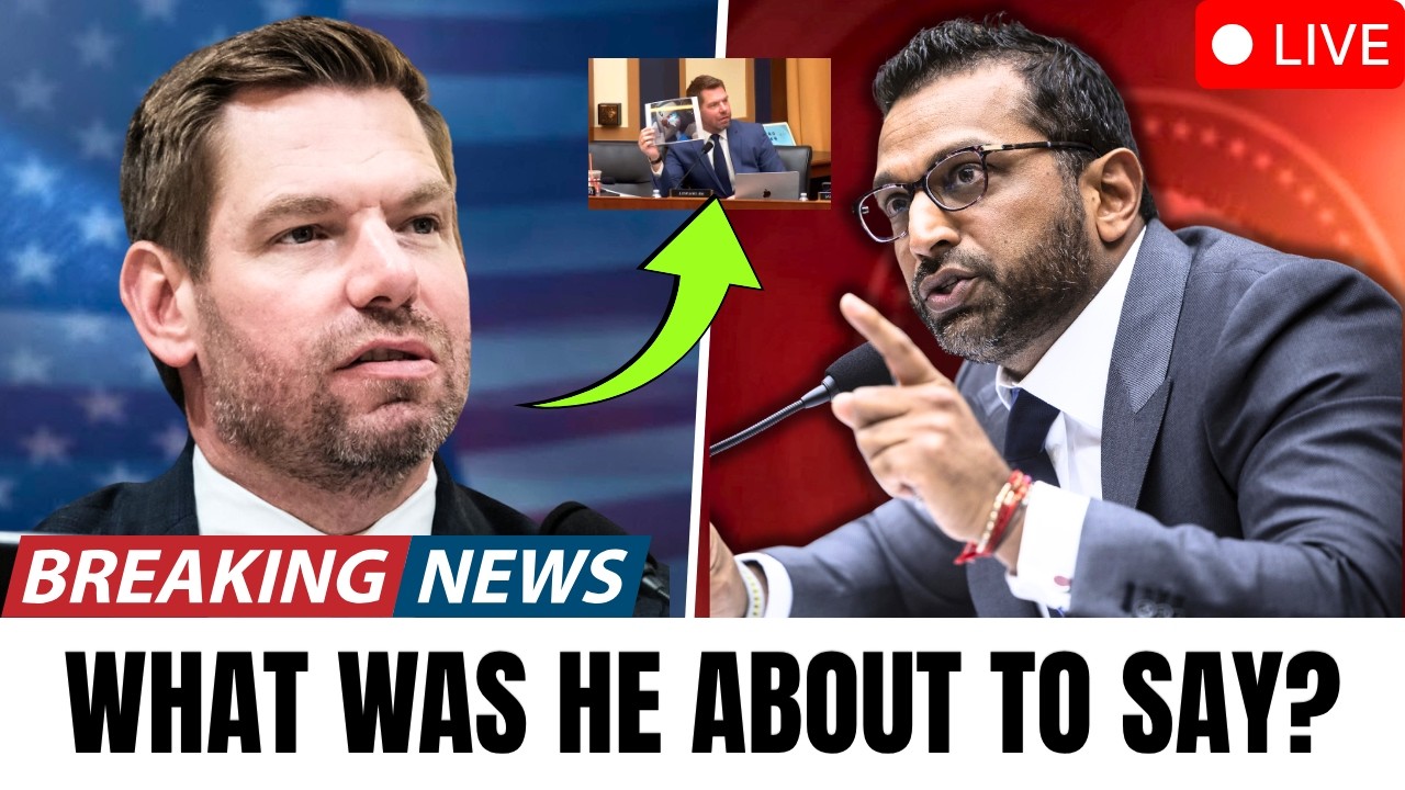 Kash Patel MELTS DOWN After Eric Swalwell Reveals Newly Released FBI Files