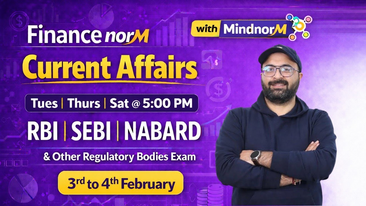 Finance Current Affairs for RBI Grade B | RBI Grade B Classes | RBI Preparation 2026 | Madhav Sir