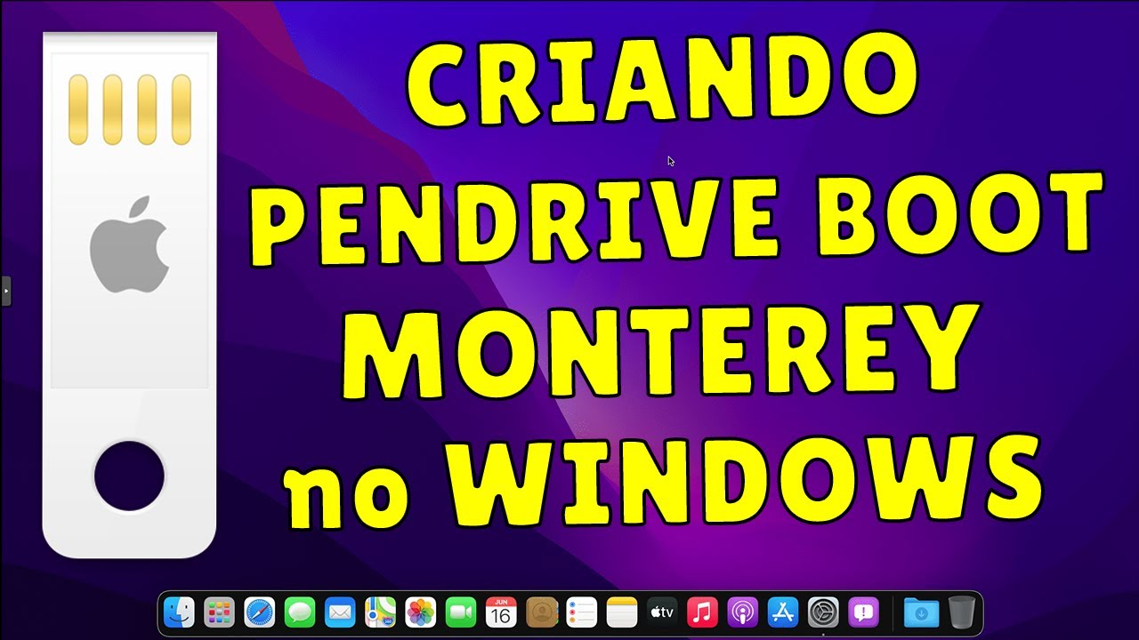 CRIANDO PENDRIVE DE BOOT MONTEREY / VENTURA NO WINDOWS - HACKINTOSH ADICIONAR EFI  OPENCORE