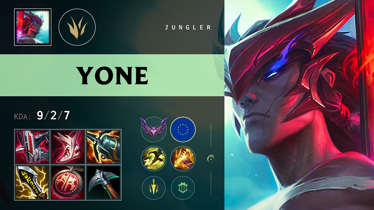 Yone Jungle vs Master Yi - EUNE Master Patch 26.13