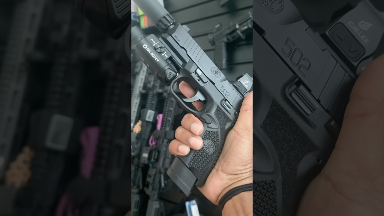 THE FN 502💥🔫 #summershoots #22lr #edc #review