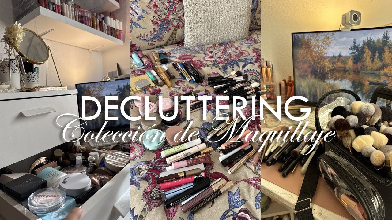 ❌ Elimino MUCHO MAQUILLAJE (Máscaras, Brochas, Polvos, Bronceadores, Lápices, Cejas) 🔥 DECLUTTERING
