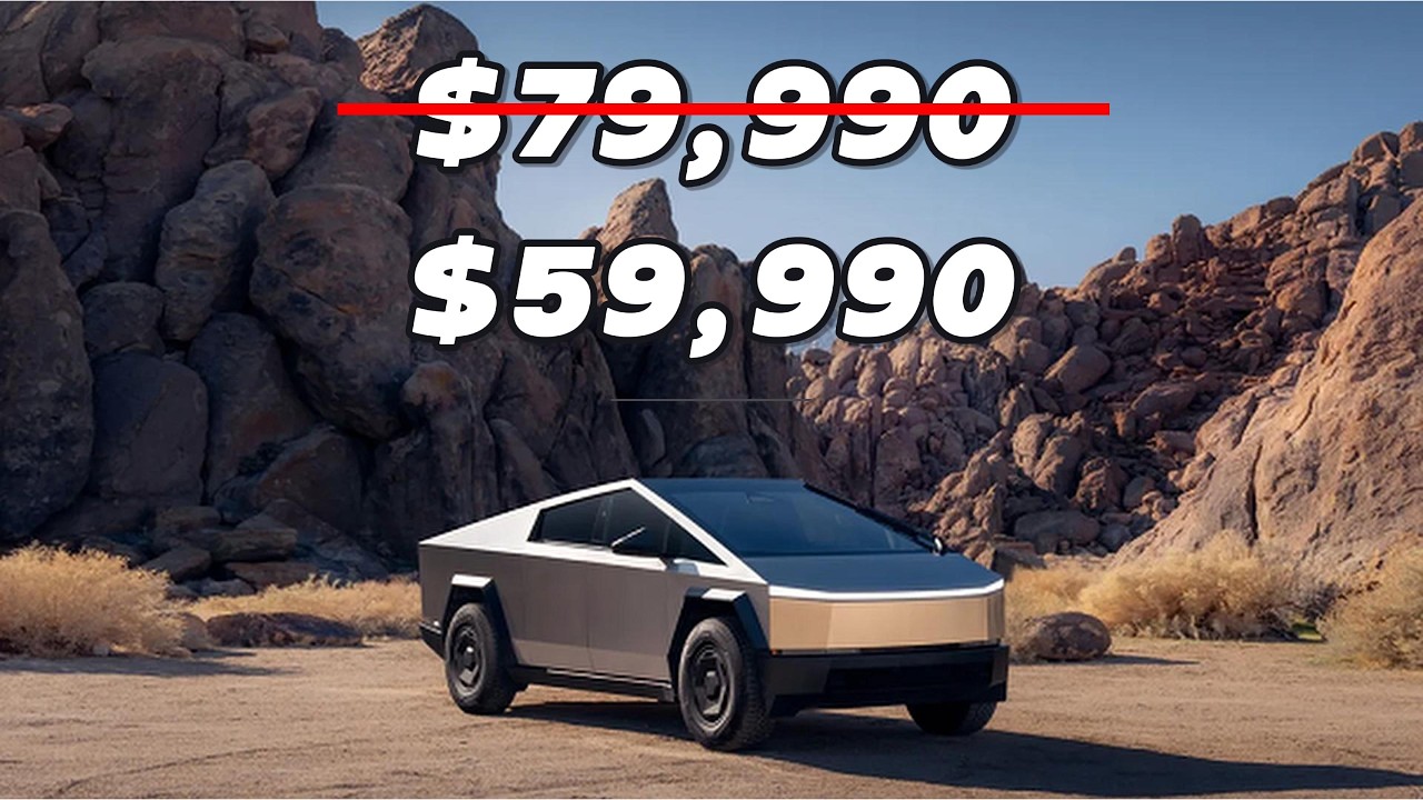Tesla cybertruck - nuevo precio nuevo base trim 📐         #Cybertruck #TeslaNews