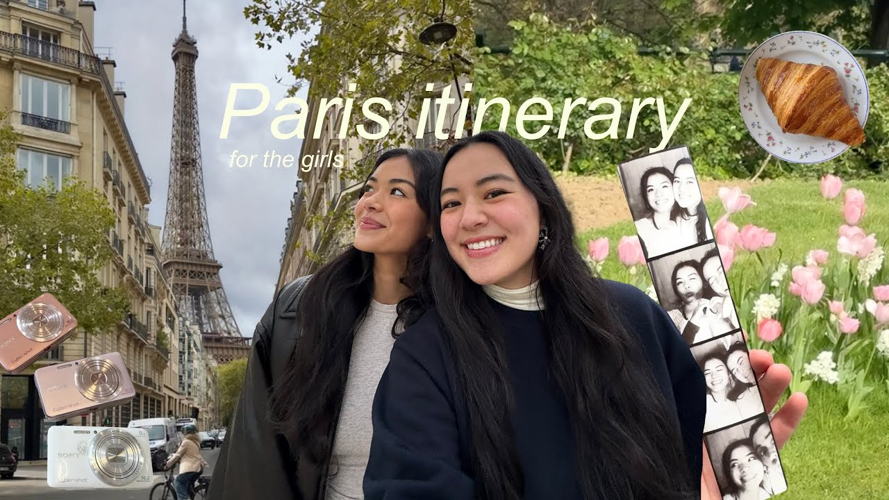 Наш идеальный маршрут для девичьей поездки в Париж 🥐. ݁˖🌷⊹ ࣪ ˖ (винтажные магазины, кафе, парки и...