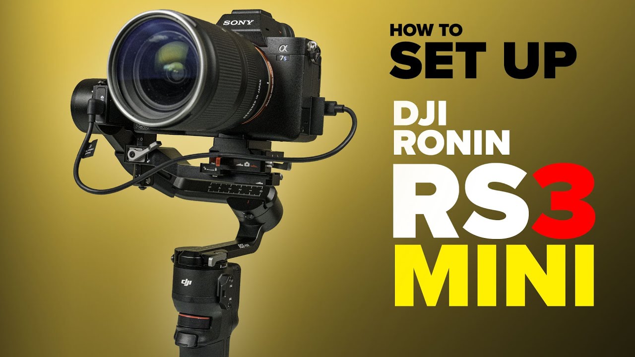Set up + balance DJI RS3 MINI Gimbal, tutorial + Vertical mode