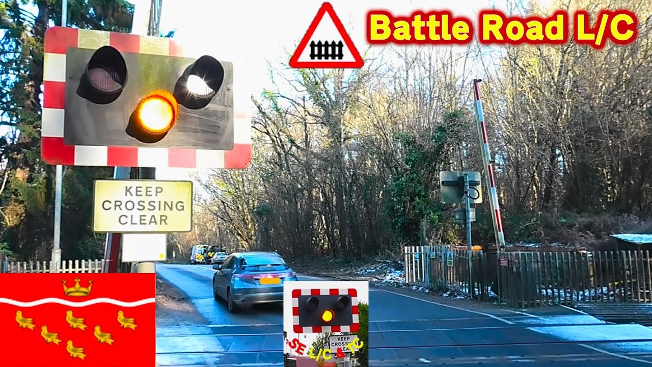 Mountfield (Battle Road) Level Crossing, East Sussex