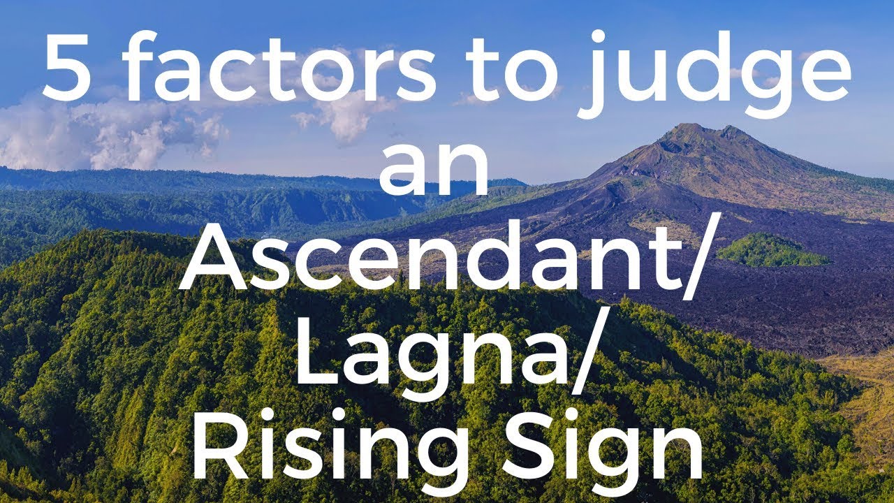 5 factors to judge an Ascendant/Lagna/Rising Sign - OMG Astrology Secrets 182