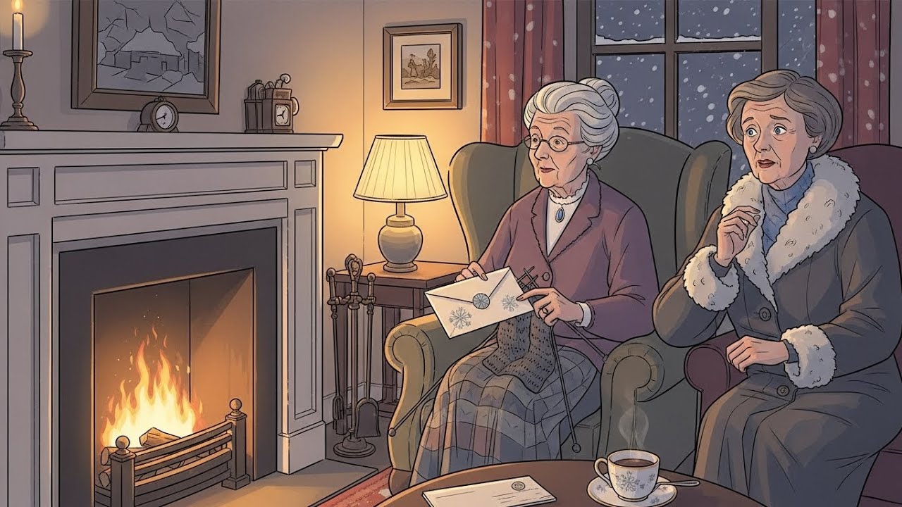 🎩🏸L'AVENTURE DE LA LETTRE AUX FLOCONS DE NEIGE | UN MYSTÈRE HIVERNAL DOUILLET DE MISS MARPLE
