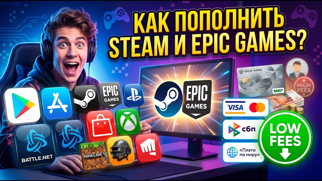 Как задонатить безопасно и быстро? Простые способы оплаты в Steam, PS Store и мобилках