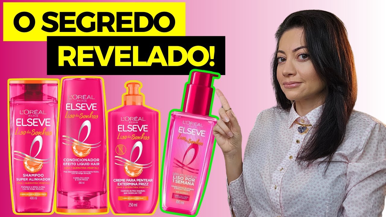 ADEUS ALISAMENTO? Novo ELSEVE LISO DOS SONHOS | Dra. Greice Moraes