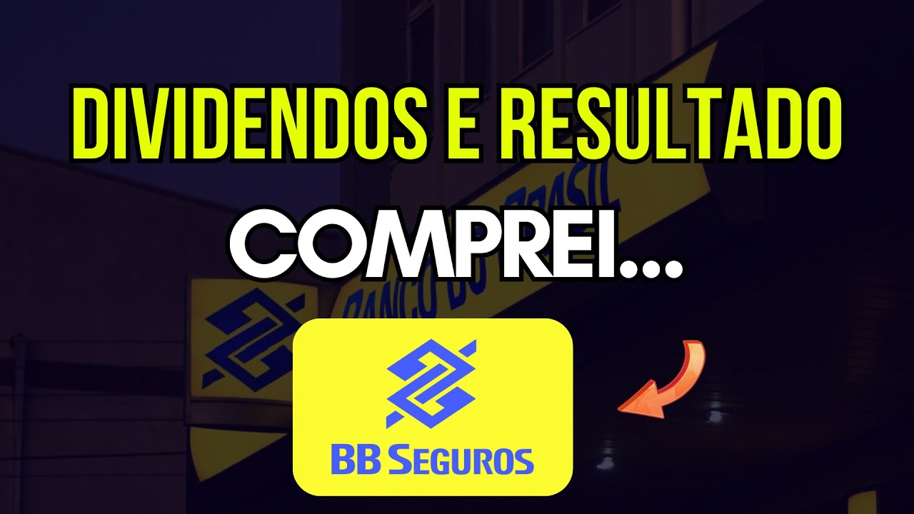 BB Seguridade (bbse3) Anuncia Dividendos e 4t25, Comprei hoje se cair pego mais :)
