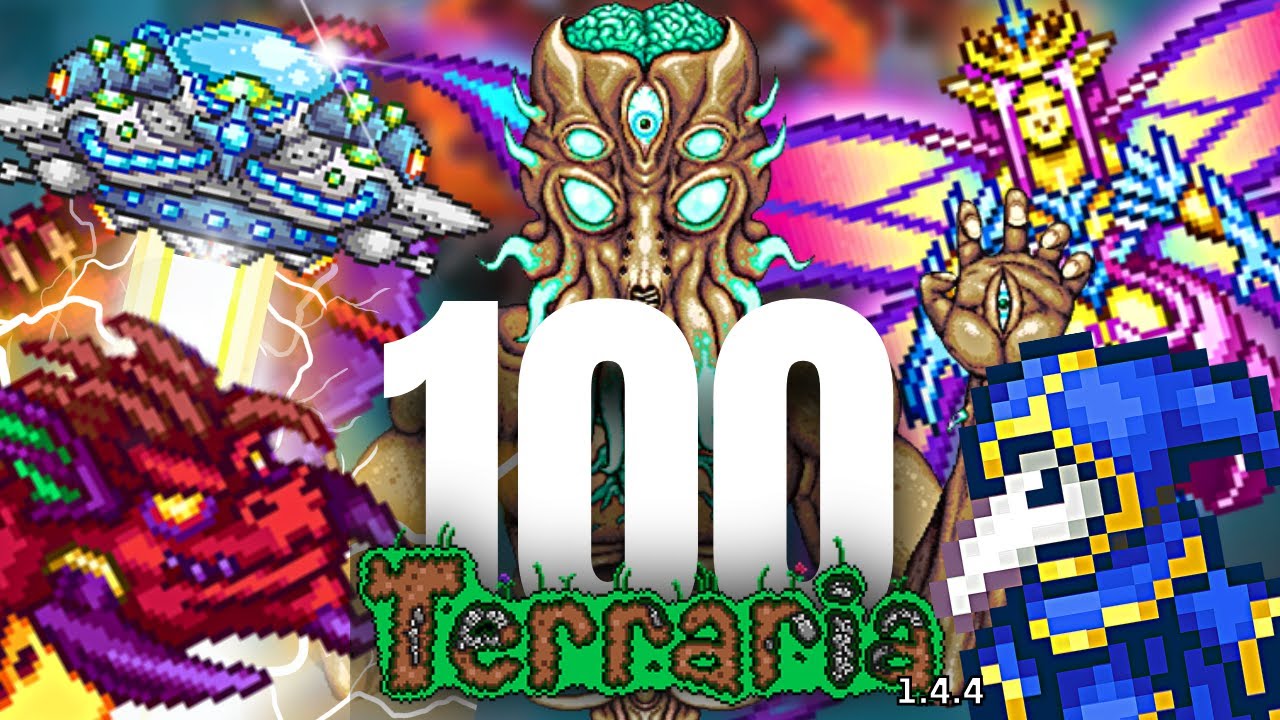 Terraria En ZOR Modda 100 GÜN Hayatta Kaldım #Final