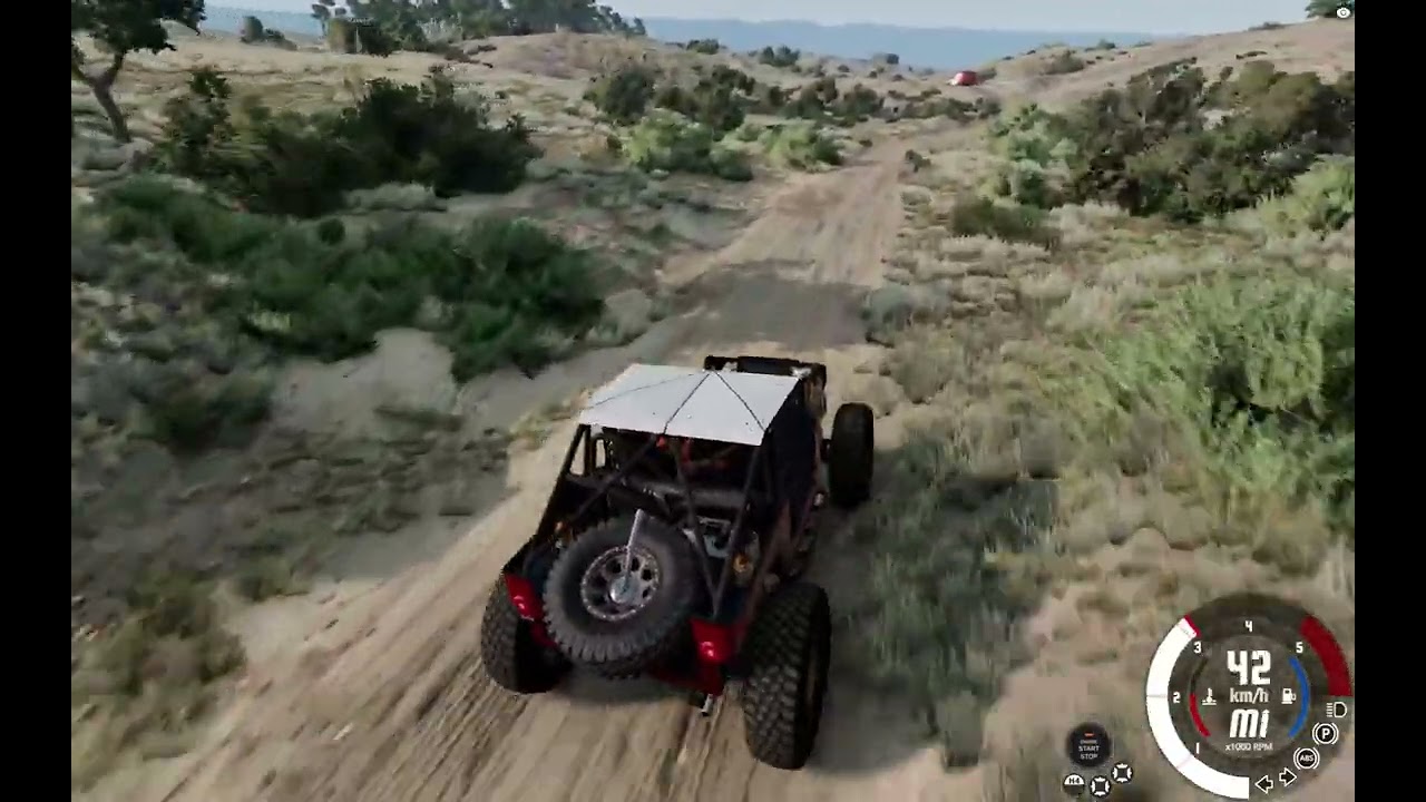 BeamNG 4x4 crawler jeep