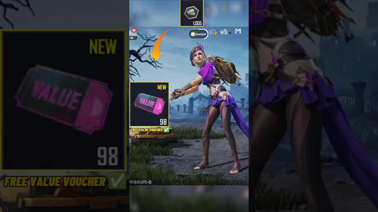 Free Value Deal Vouchers Trick 😍 #shorts #pubgmobile