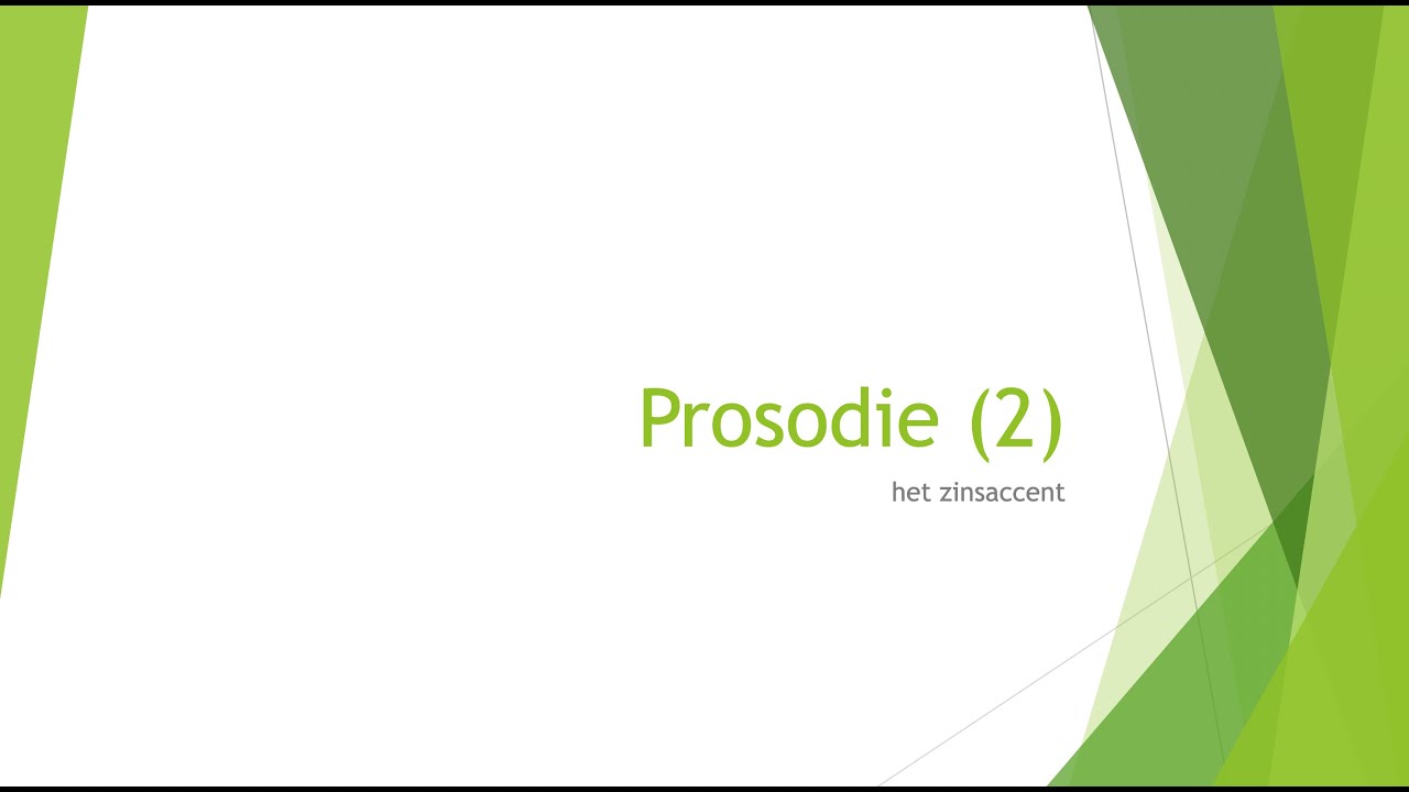 prosodie 2 - zinsaccent NT2 uitspraak  (#NT2, #nederlands, #dutch, #learndutch, #néerlandais)
