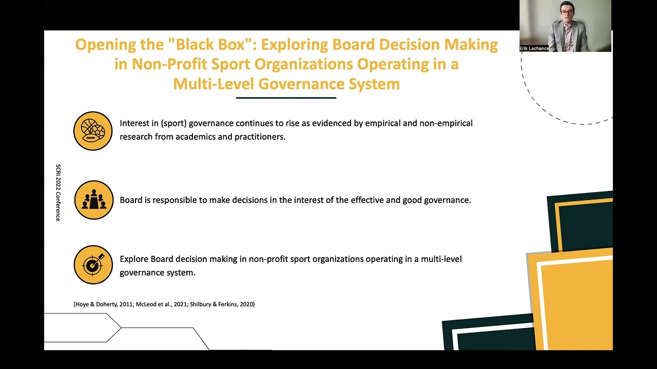 1B:Opening the &ldquo;Black Box&rdquo;: Exploring Board Decision Making in NSOs in Multi-Level Governance System