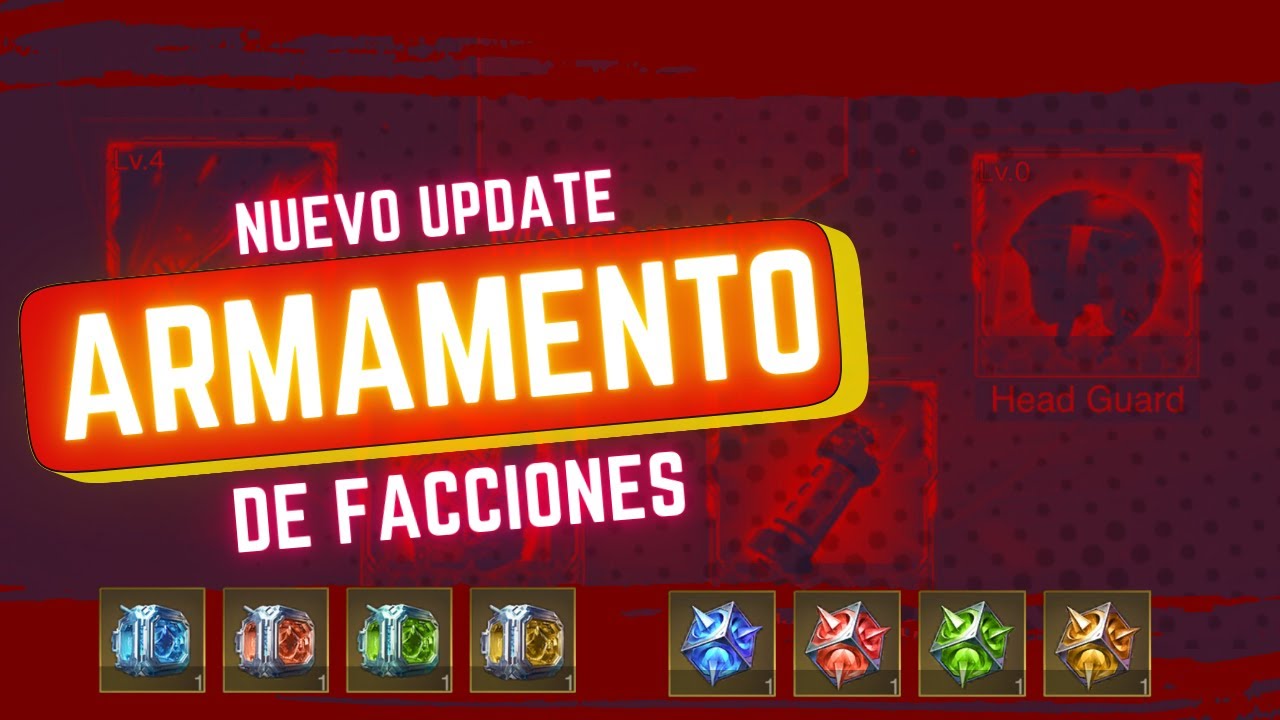 Nuevo Update Armamento de Facciones - Last Shelter Survival Español