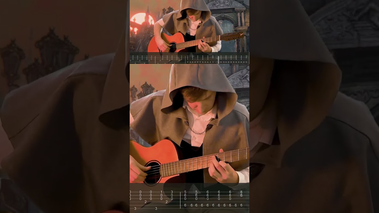 Bloodborne’s Cleric Beast transformed into Haunting Acoustic Guitar 