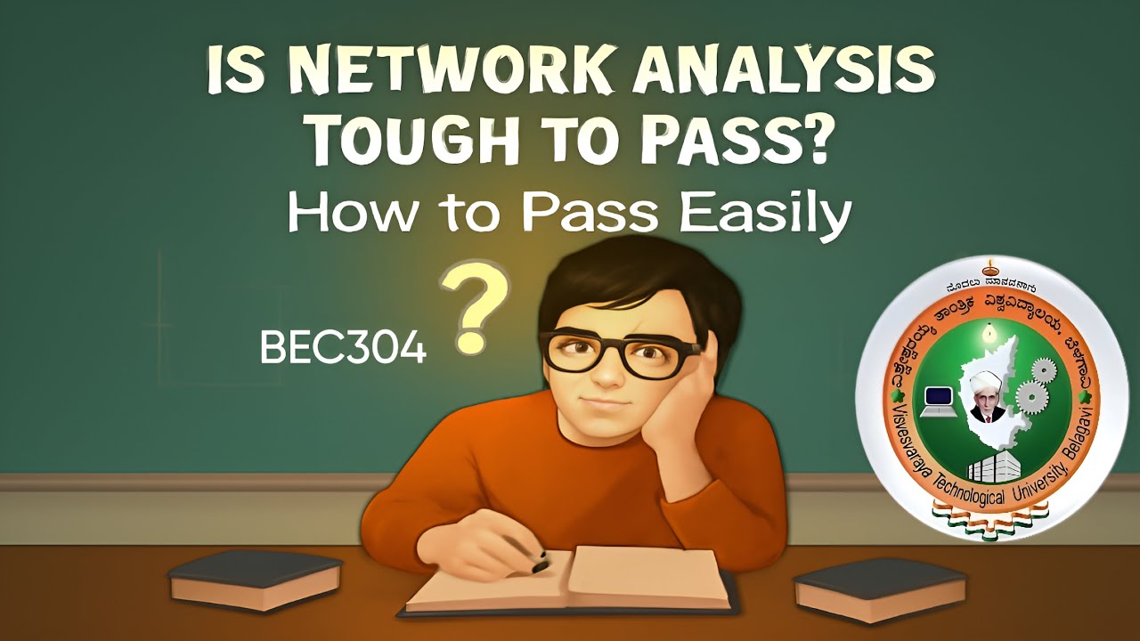 NETWORK ANALYSIS IMPORTANT  QUESTIONS BEC304 | HOW TO PASS EASILY