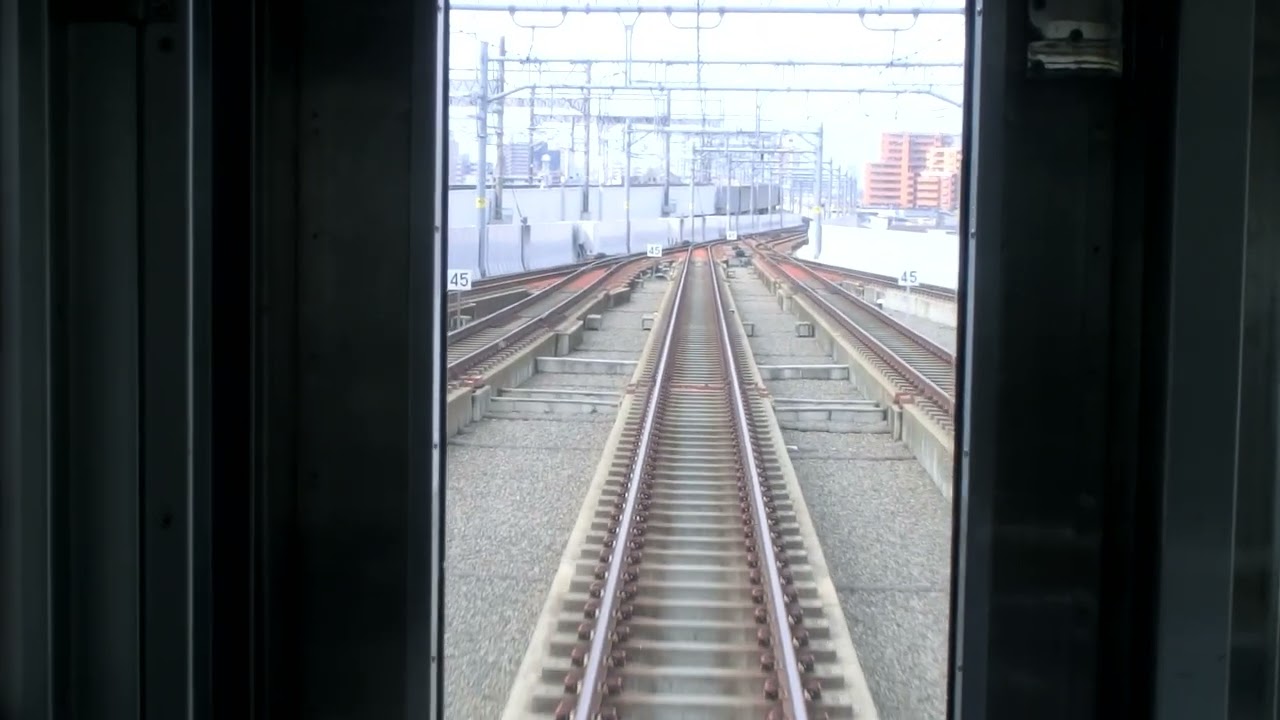 越後線前面展望(新潟駅→上所駅)