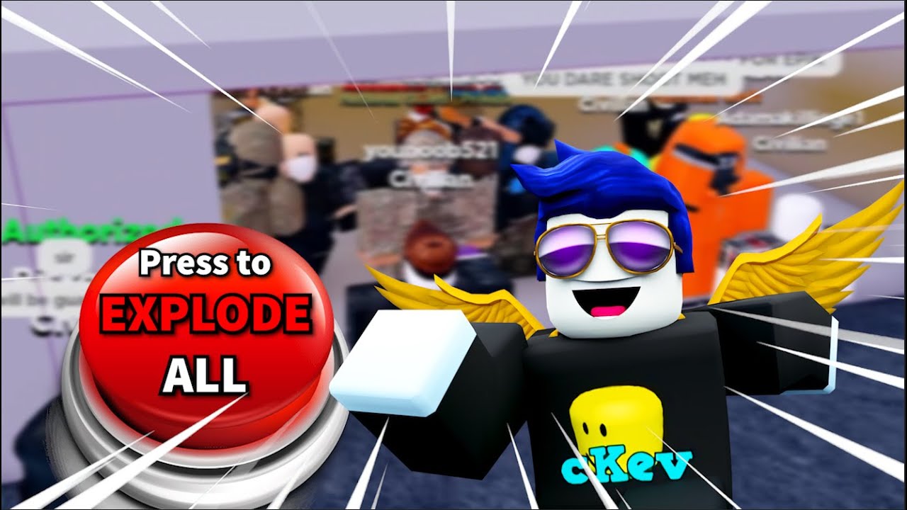 Административная власть в игре с ВИРУСОМ (смешные моменты Roblox)