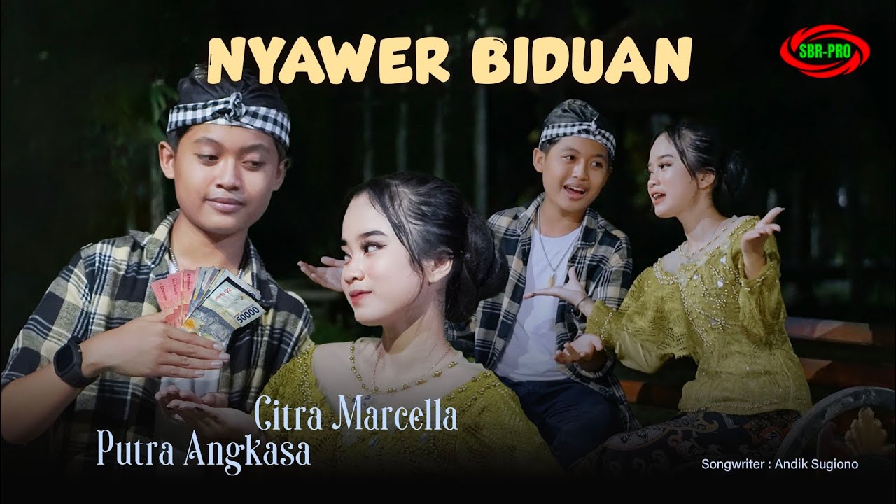 PUTRA ANGKASA FEAT CITRA MARCELLA - NYAWER BIDUAN ( Official Vidio Music )