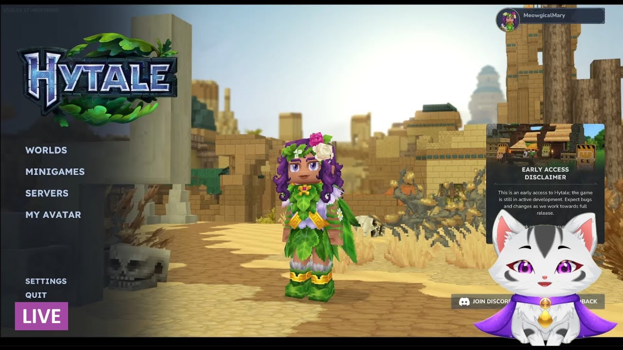 Starting my SOLO Server! | Hytale Live