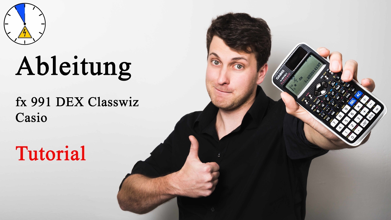 12 Ableitung - Tutorial - Casio fx 991 DEX Classwiz #ET5M