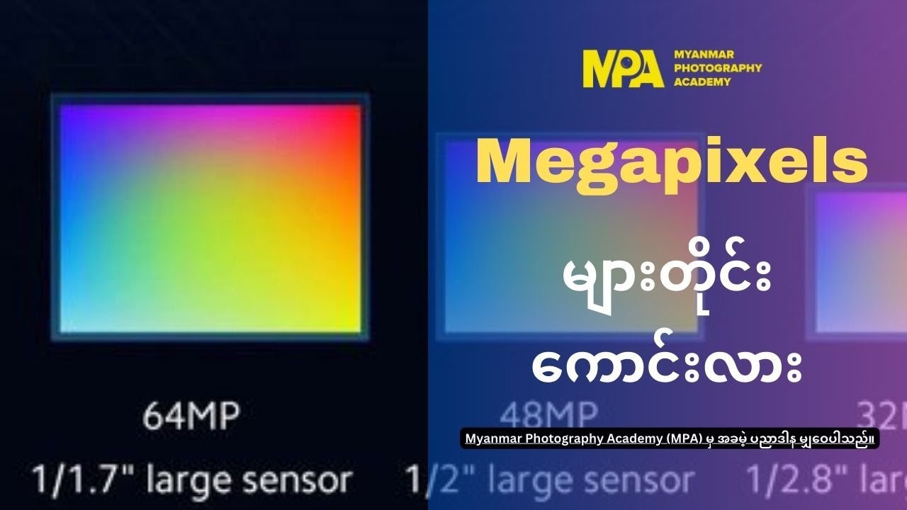Megapixels များတိုင်း ကောင်းလား