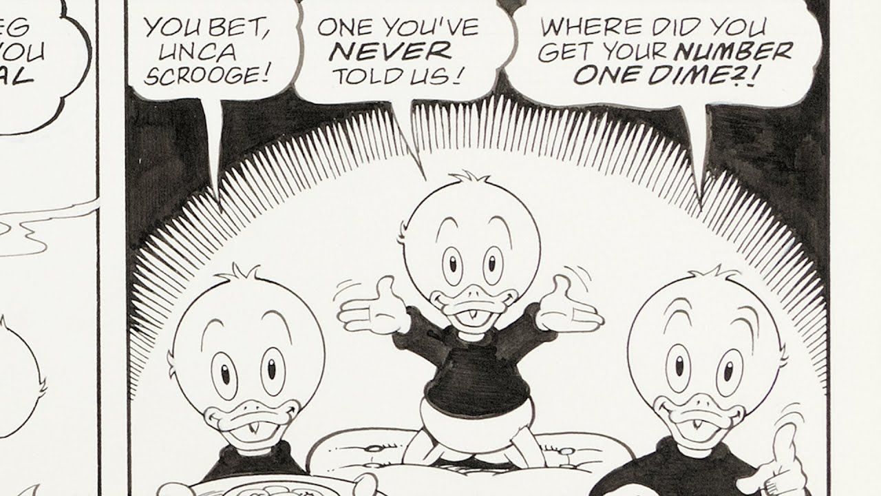 Original Art from Don Rosa's 