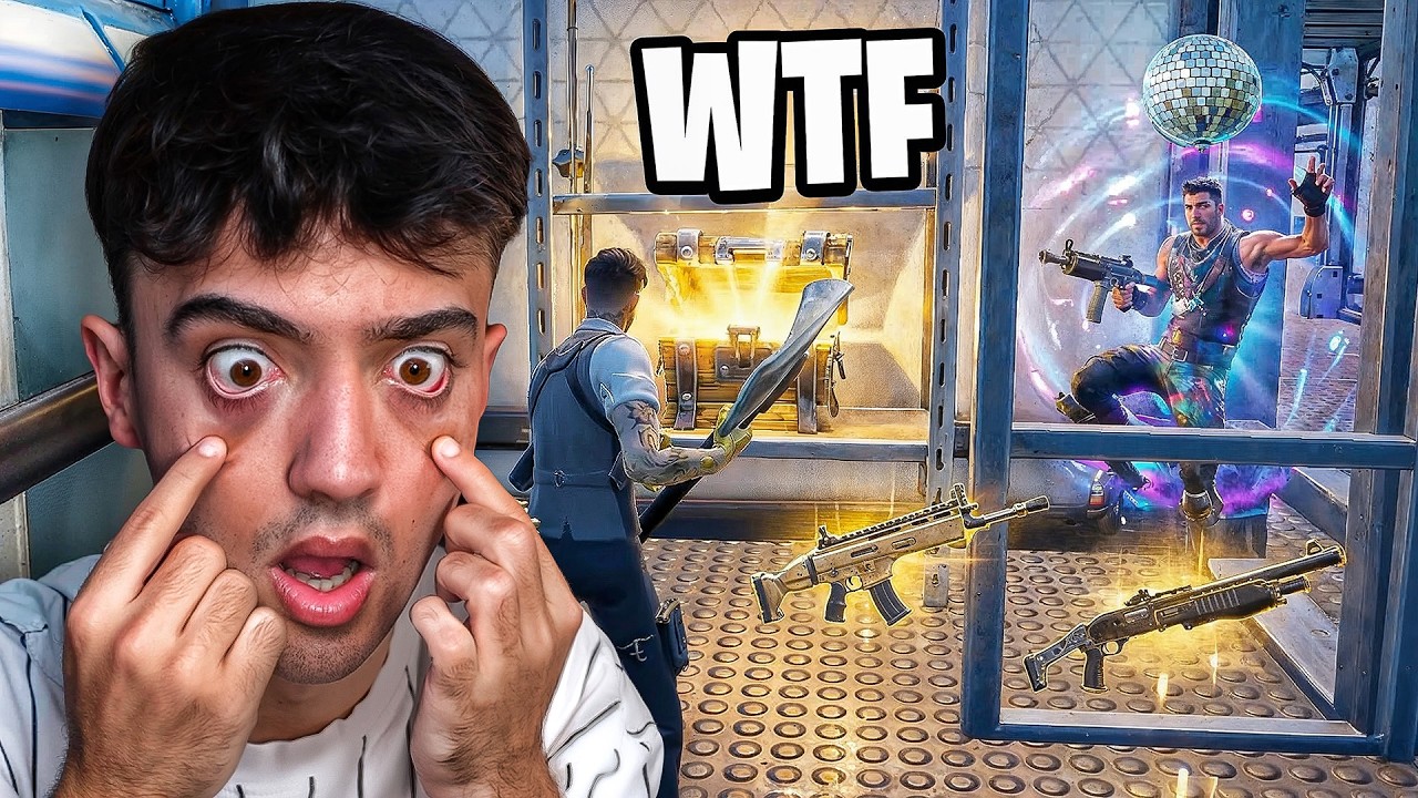 1 de 300 partidas ocurre esto en Fortnite...