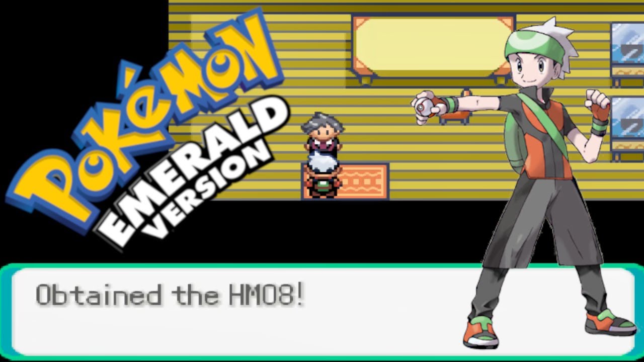 How to get HM08 Dive in Pokemon Emerald