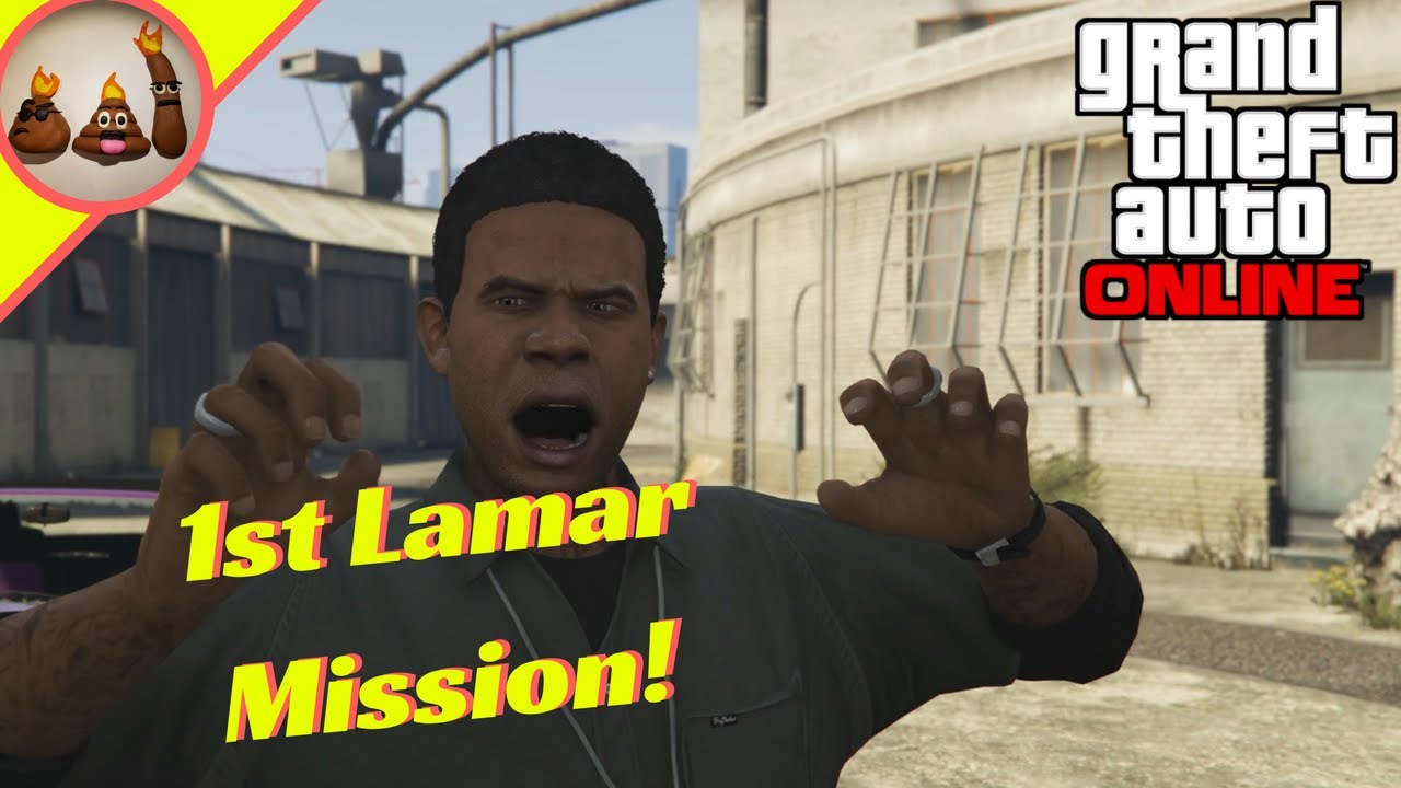 Lamar's First Job! | Grand Theft Auto 5 Online Gameplay