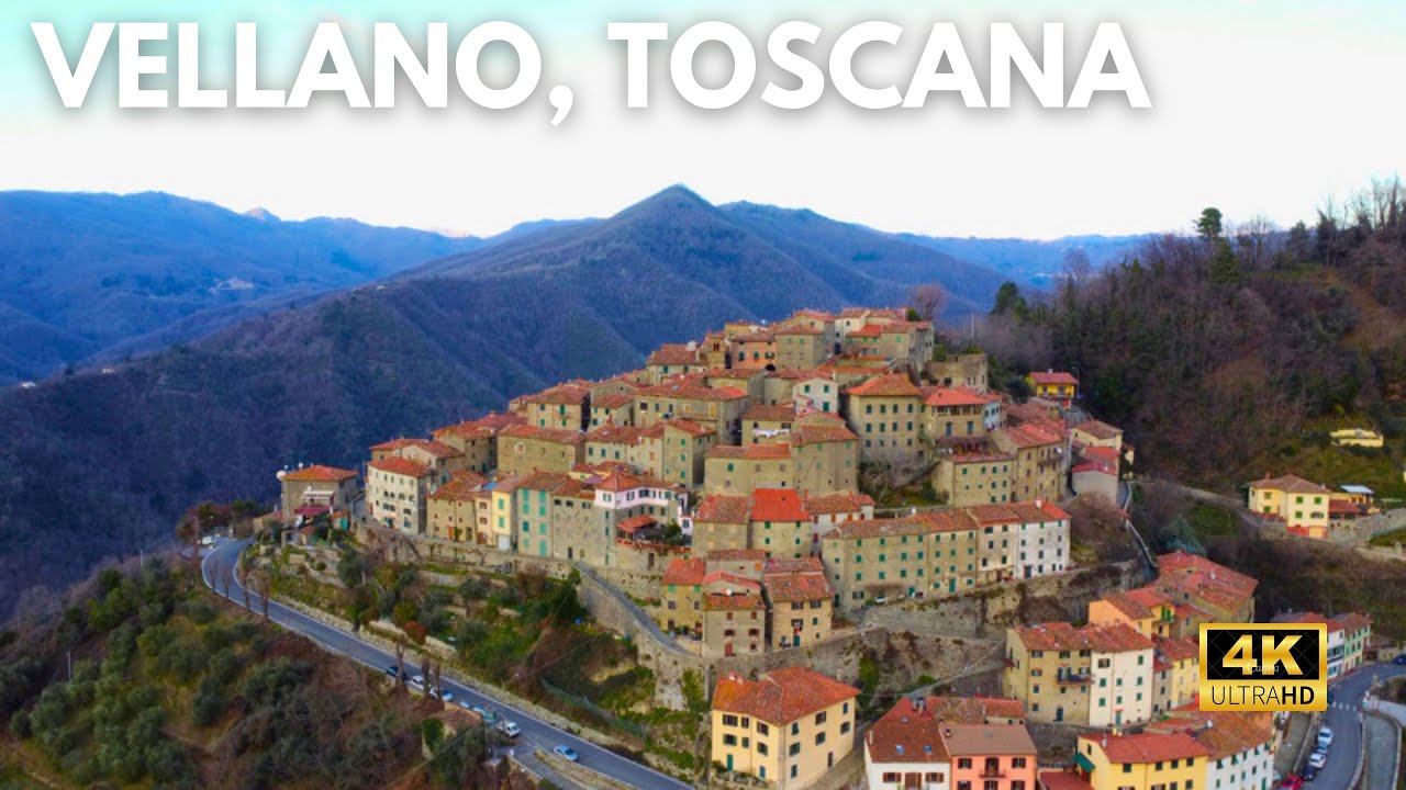 [4K] Vellano, Toscana - Hidden Gems in Italy
