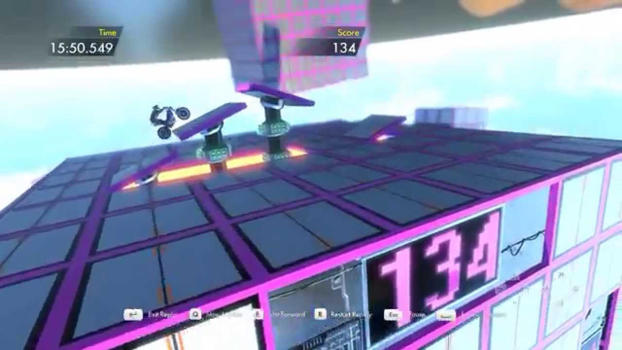 [Trials Fusion] Cubicle Space: Slapchops - 135 (PC World Record)