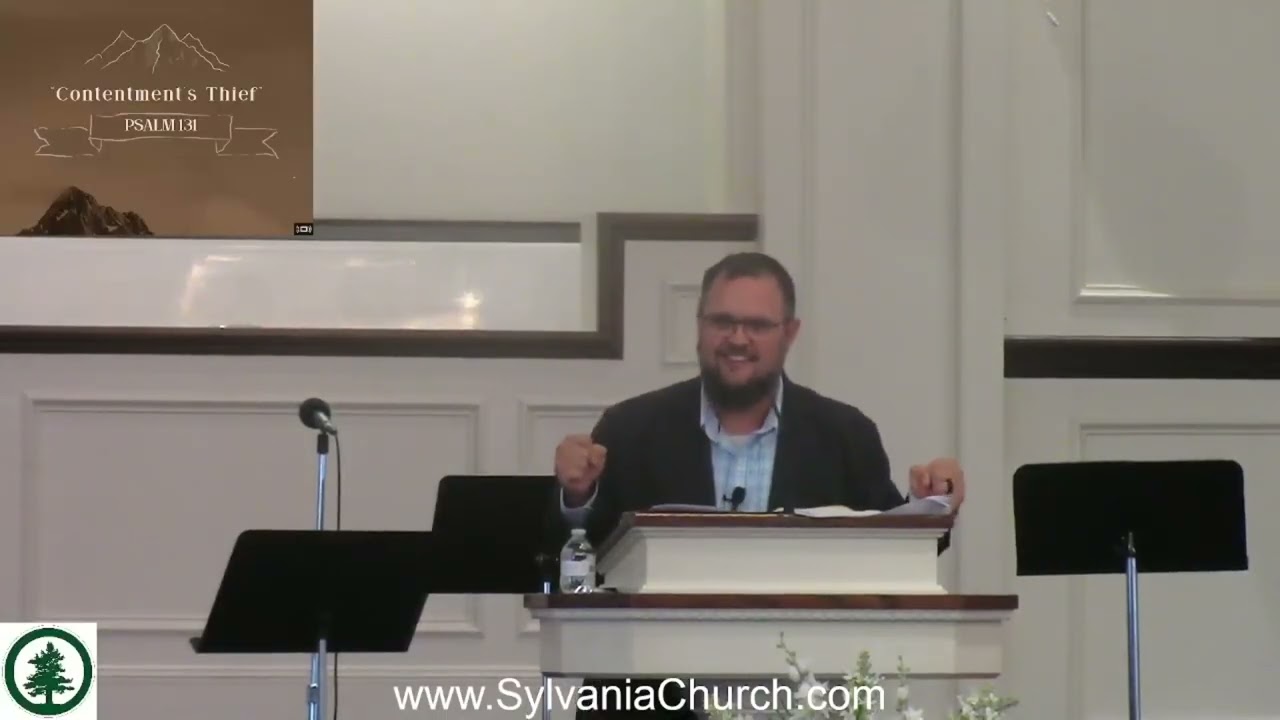2025-08-17 &ndash; Psalm 131 Sermon &ldquo;Contentment's Thief&rdquo; (Jarrin Peeples)