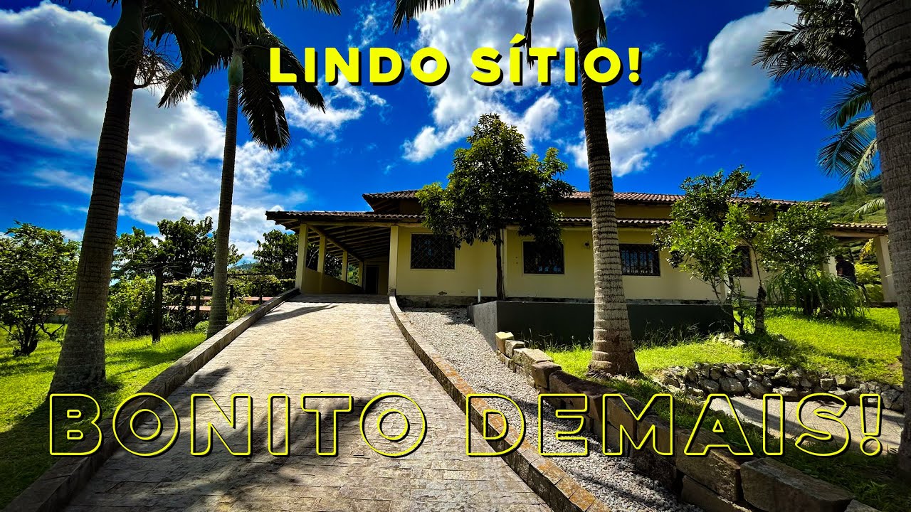 SÍTIO COM CASA LINDA, SALÃO DE FESTAS E MUITAS LAGOAS!