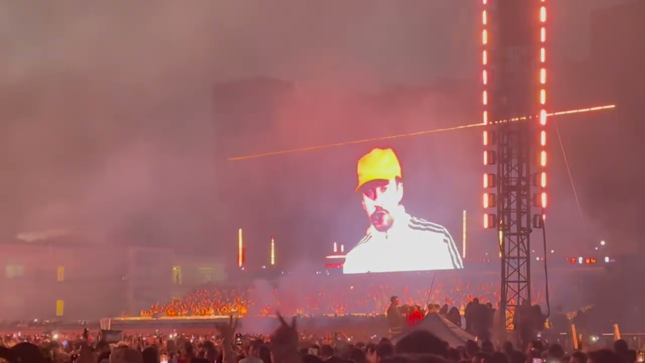 Bad Bunny -Mónaco en vivo Foro GNP 4K 21 de diciembre de 2025