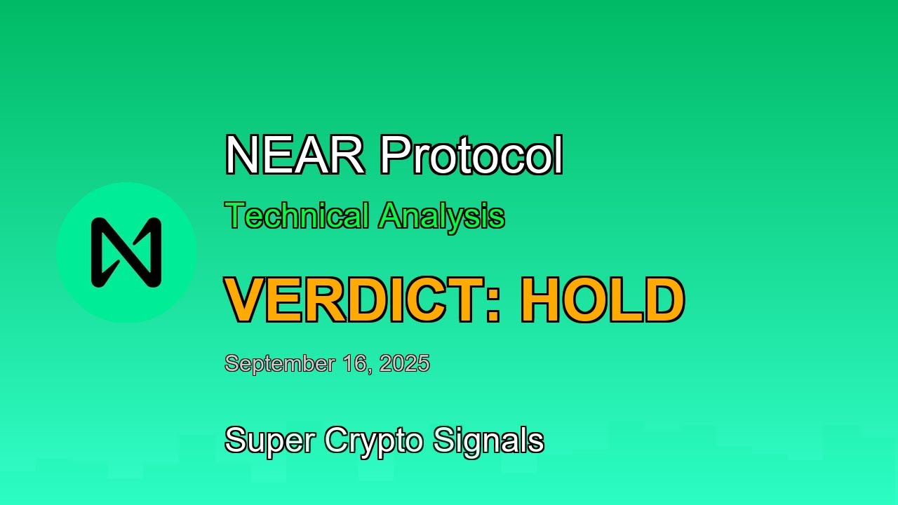 NEAR Protocol (NEARUSDT) Signal | Buy or Sell | NEAR Protocol Technical Analysis September 16, 2025