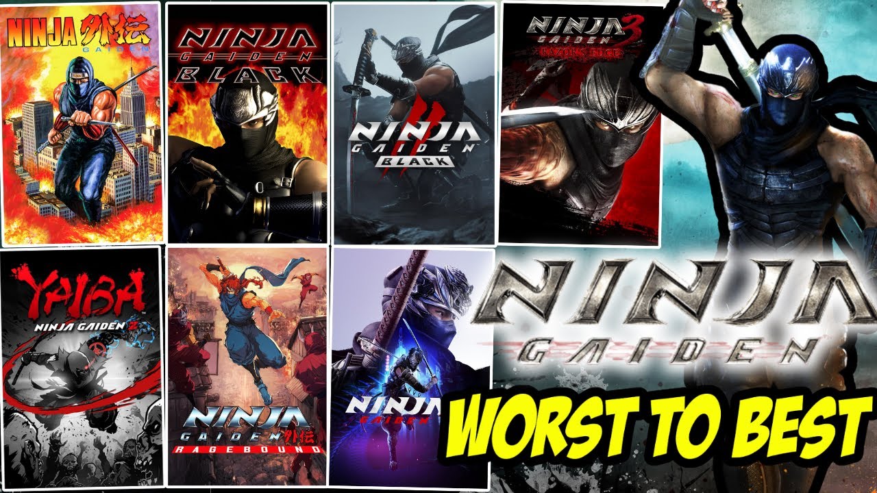 Рейтинг ВСЕХ игр Ninja Gaiden от худшего к лучшему (все 14 игр)