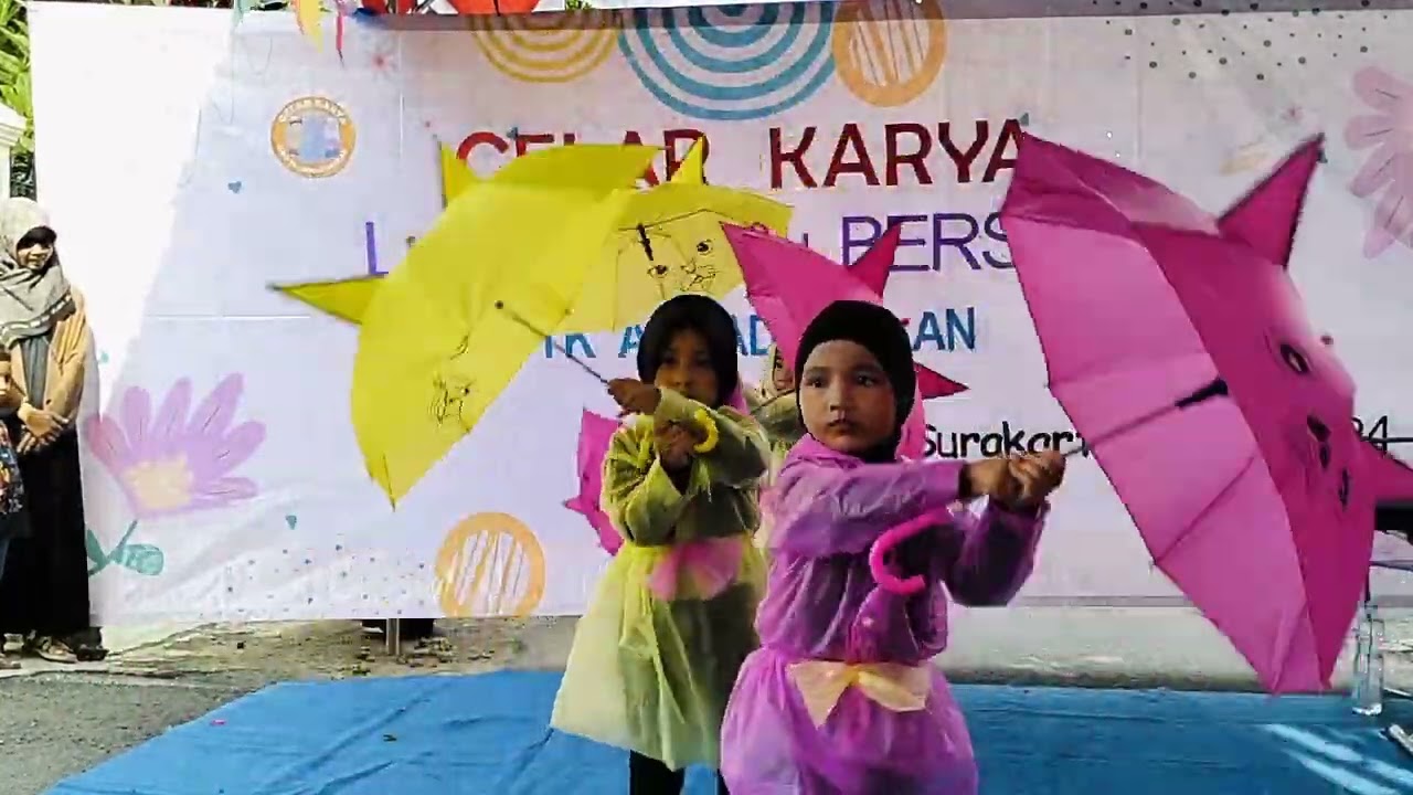 Tari Hujan Gelar Karya TK Ahmad Dahlan 2024