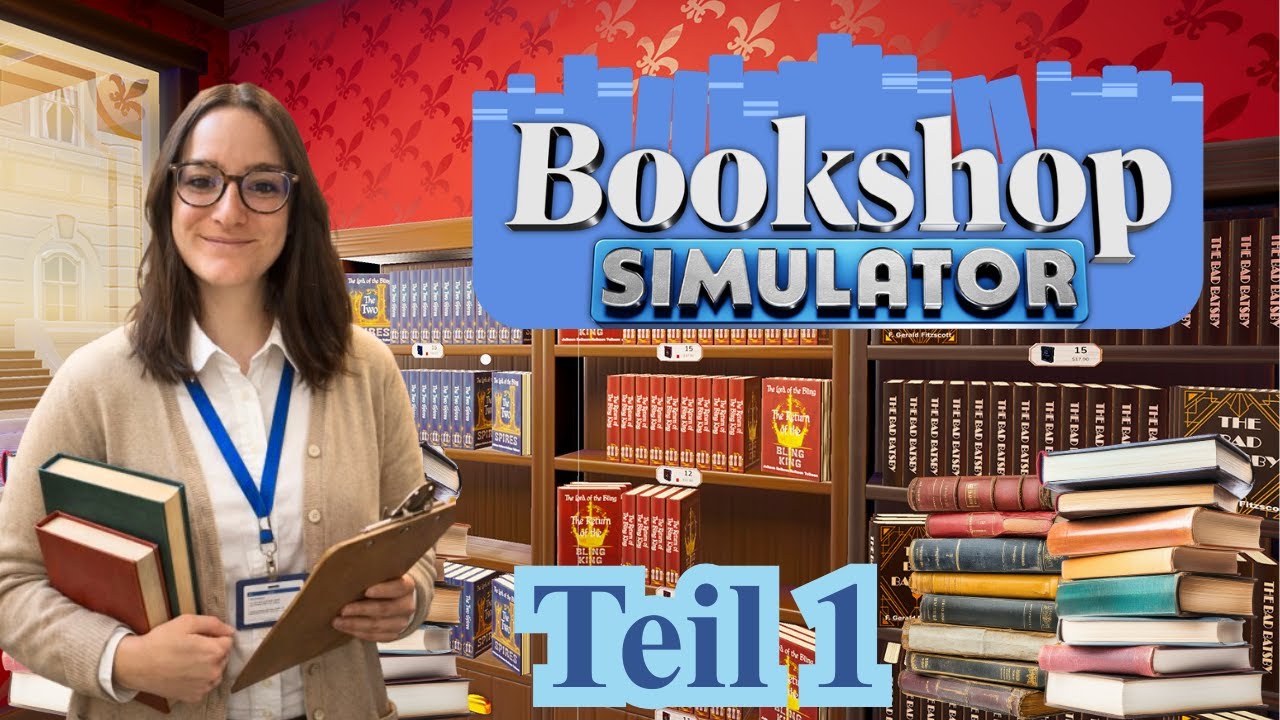 Ich wollte nur spielen… jetzt will ich eine EIGENE Buchhandlung 😭📖 Bookshop Simulator Teil 1