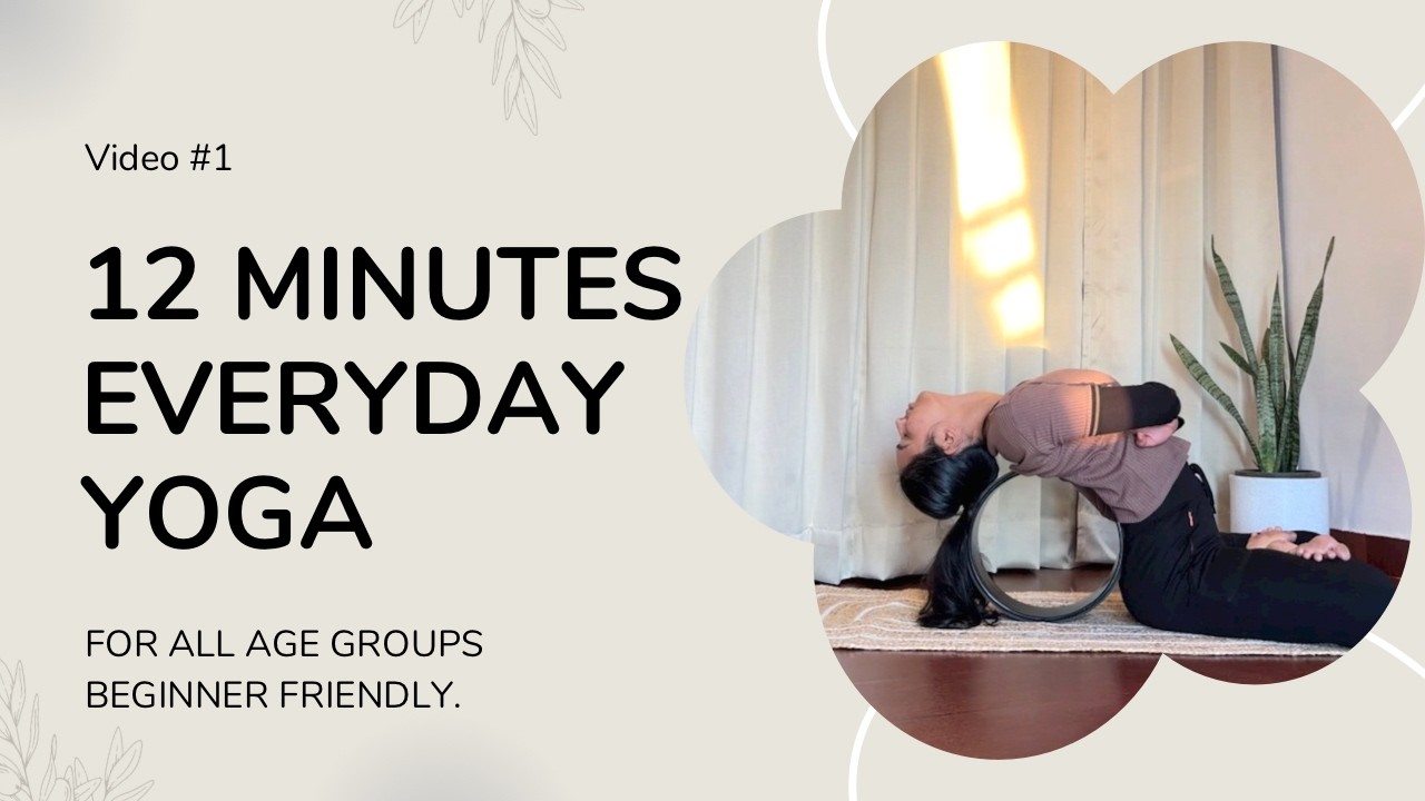 Yoga For Beginners | Just 12 Minutes Every day
